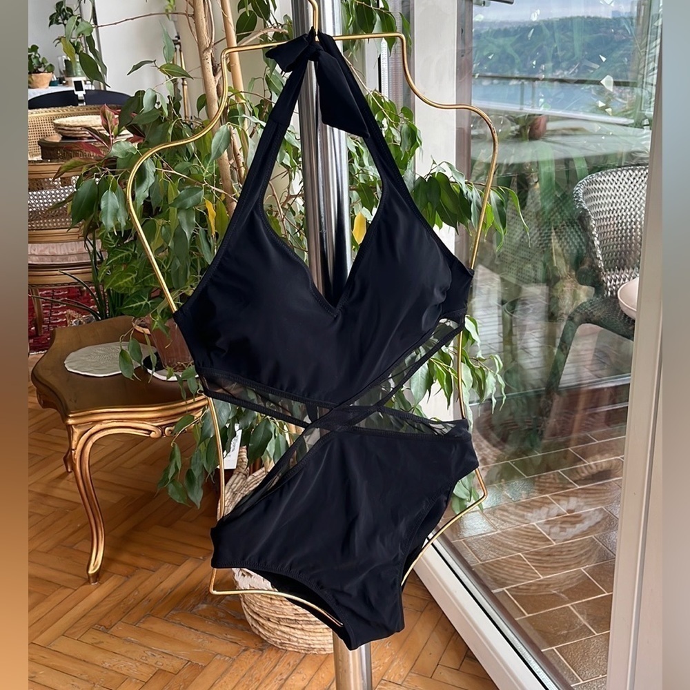 Profile by Gottex black cutout one piece swimwear - Picture 3 of 13